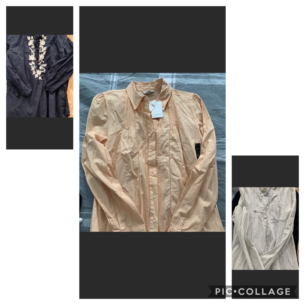 Banana republic 3 shirt bundle. Size medium.